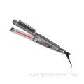 LED display flat iron electric cordless hair curler